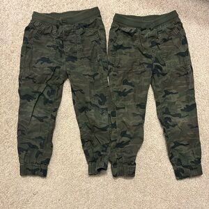 Jumping Beans Camo Joggers size 5T